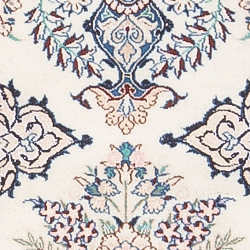 Tapis de couloir Tapis persan - Nain - Premium - 155 x 48 cm - crème