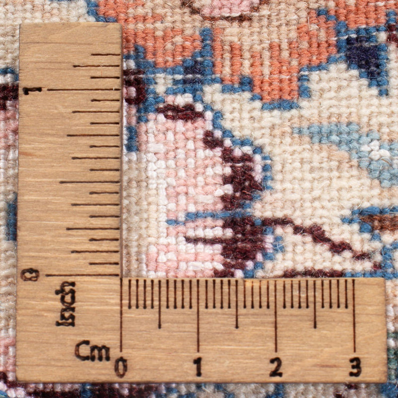 Tapis de couloir Tapis persan - Nain - Premium - 155 x 48 cm - crème