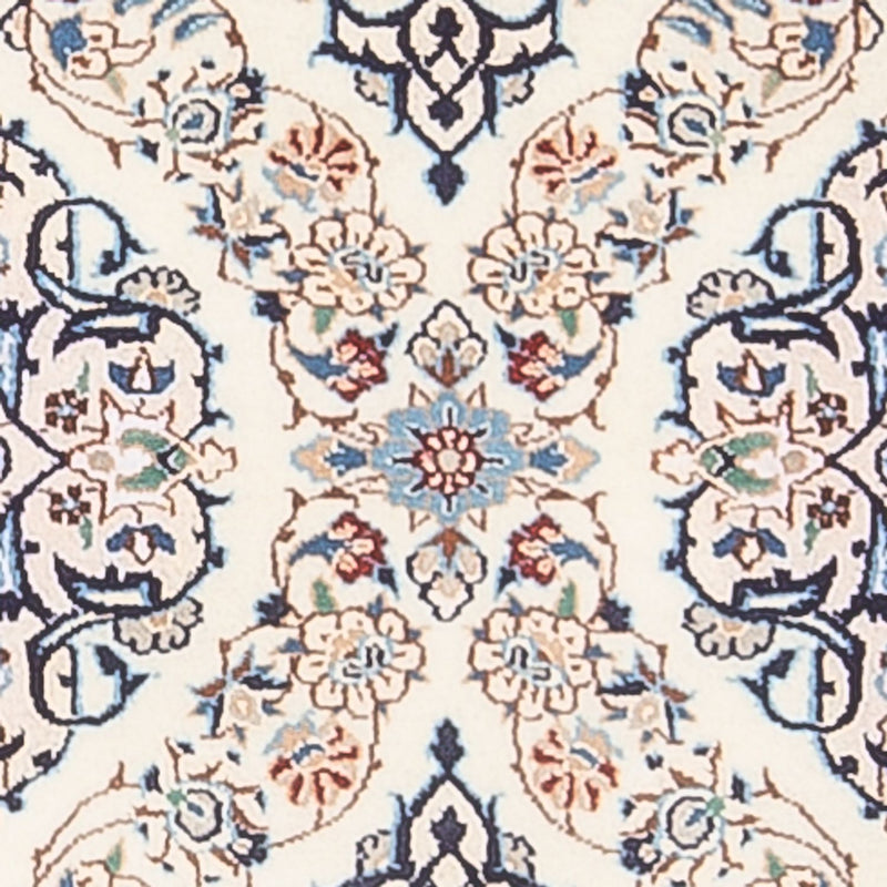 Tapis de couloir Tapis persan - Nain - Premium - 153 x 46 cm - crème