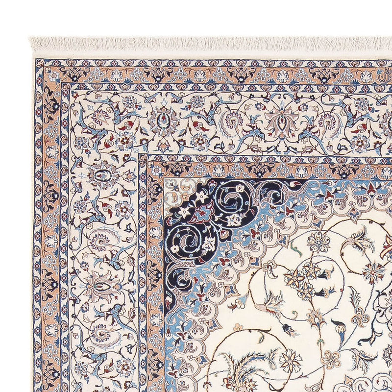Tapis persan - Nain - Premium - 263 x 210 cm - crème