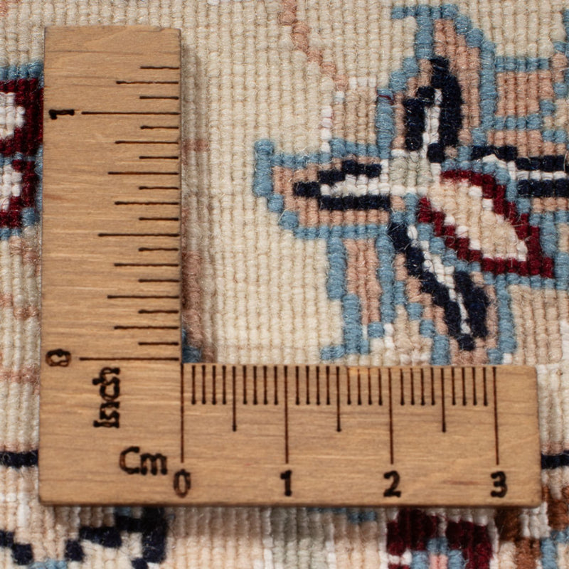 Tapis persan - Nain - Premium - 208 x 130 cm - crème