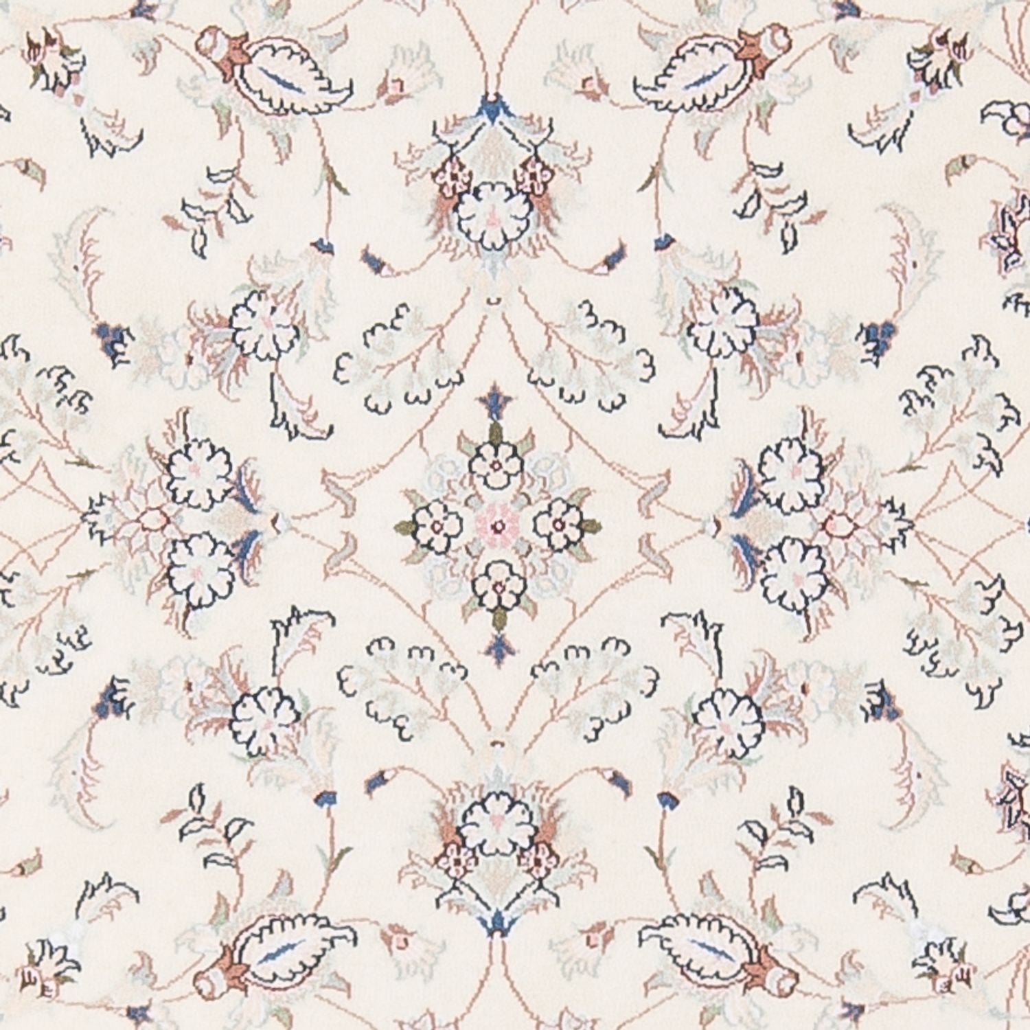 Tapis persan - Nain - Premium - 164 x 110 cm - crème