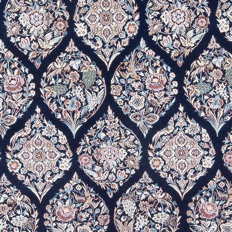 Tapis persan - Nain - Premium - 255 x 204 cm - bleu foncé