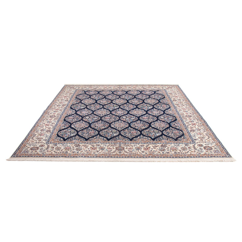 Tapis persan - Nain - Premium - 255 x 204 cm - bleu foncé