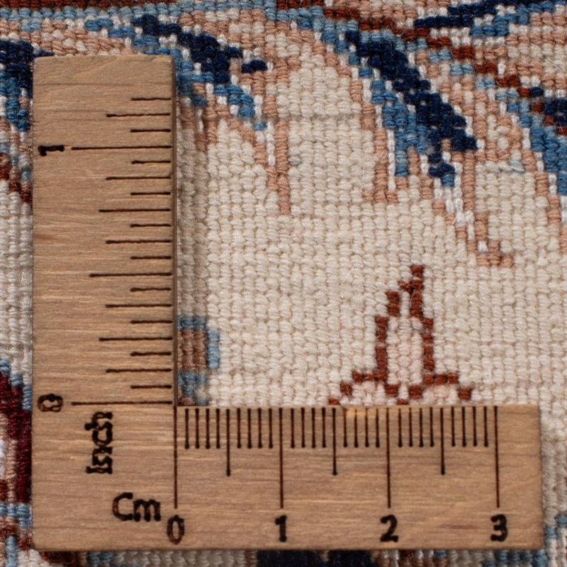 Tapis persan - Nain - Premium - 255 x 204 cm - bleu foncé