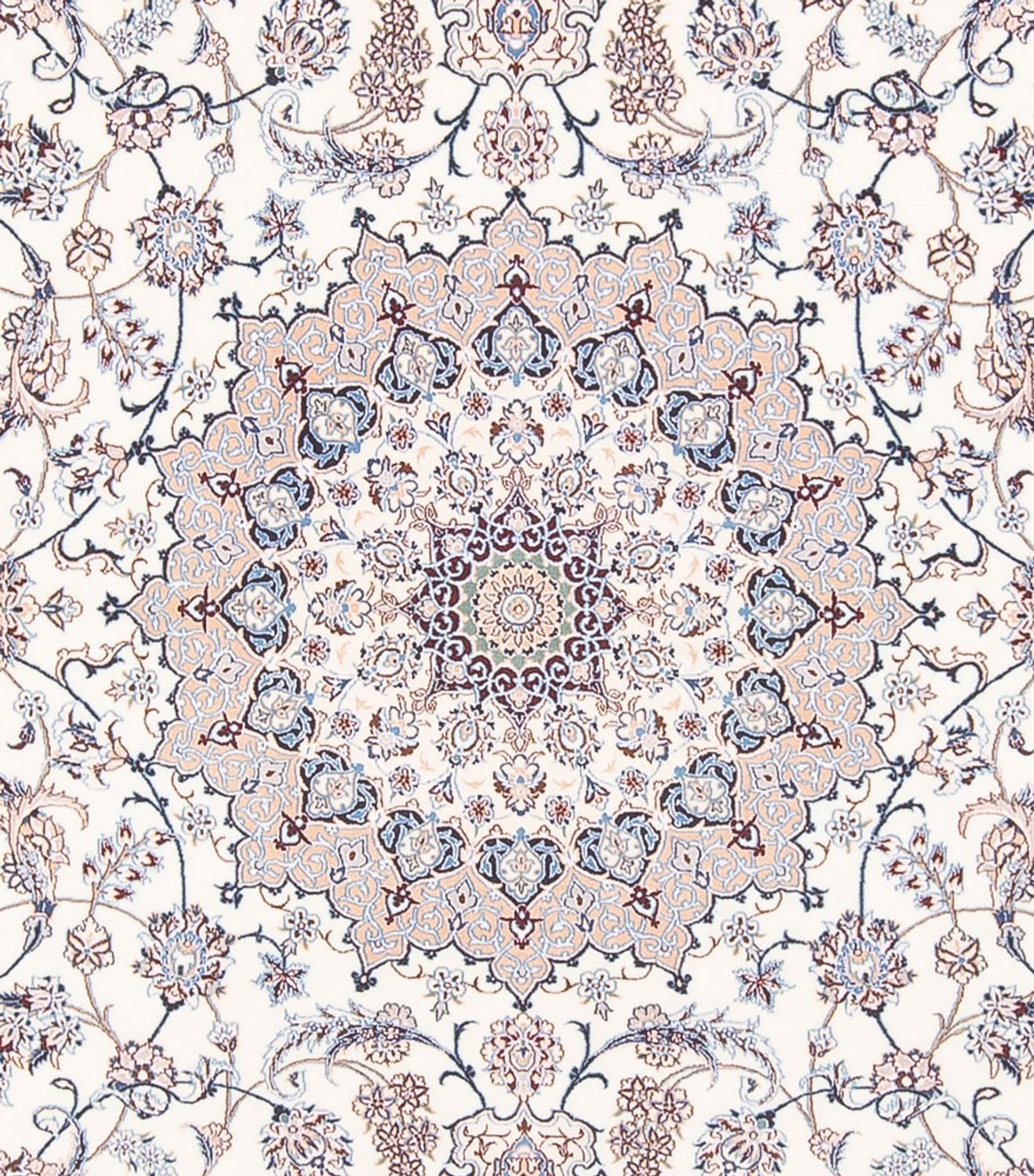 Tapis persan - Nain - Premium - 347 x 252 cm - crème