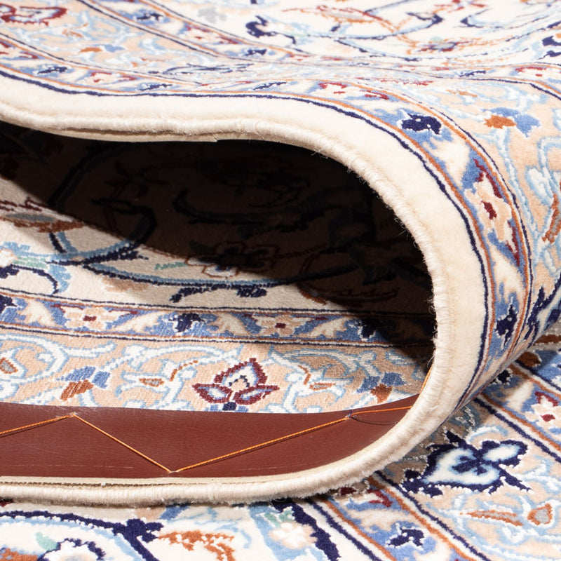 Tapis persan - Nain - Premium carré  - 308 x 308 cm - crème