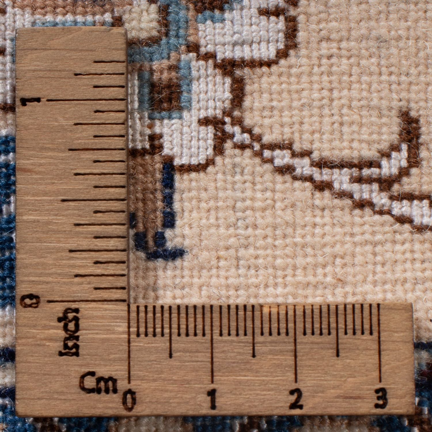 Tapis persan - Nain - Premium - 305 x 204 cm - crème
