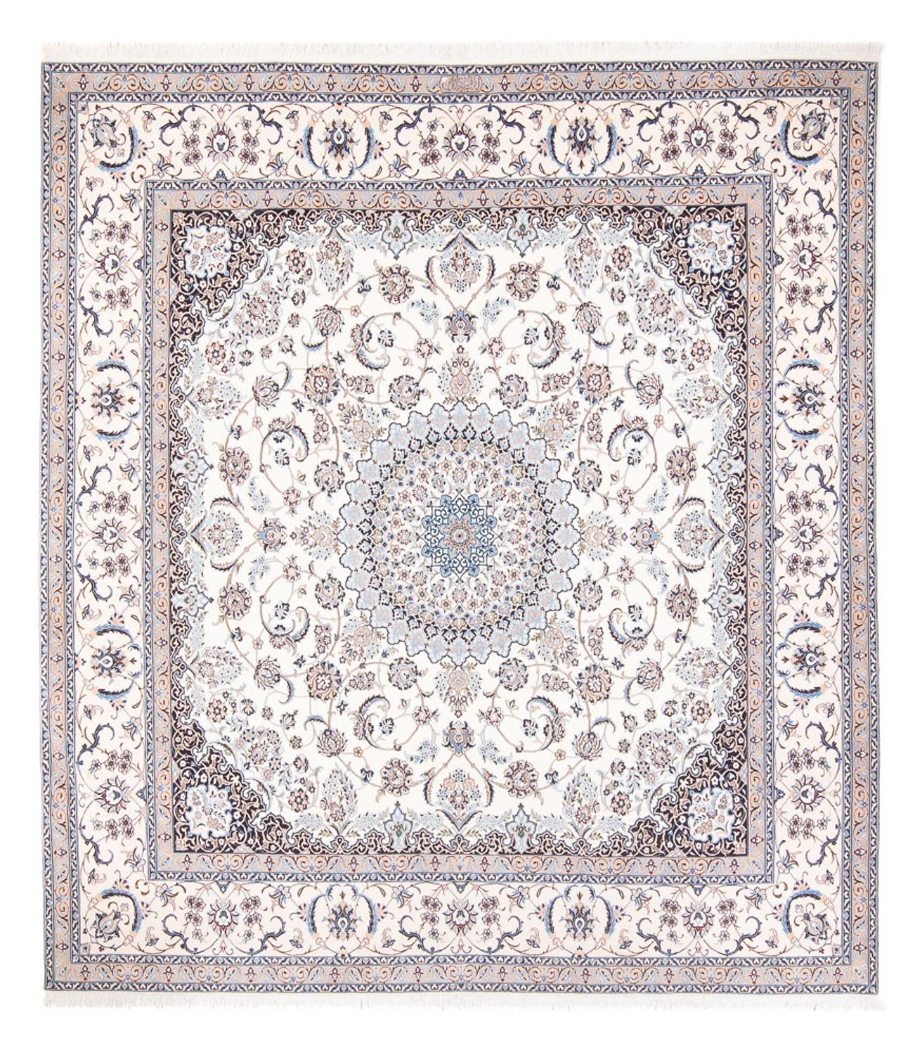 Perserteppich - Nain - Premium - 261 x 247 cm - creme