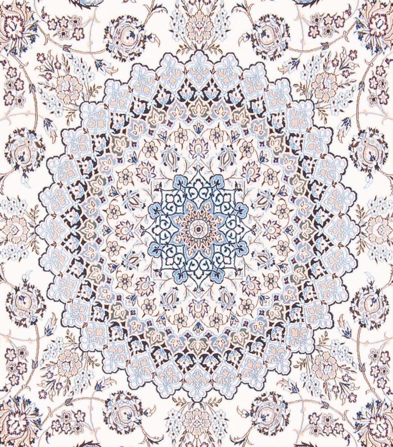 Perserteppich - Nain - Premium - 261 x 247 cm - creme