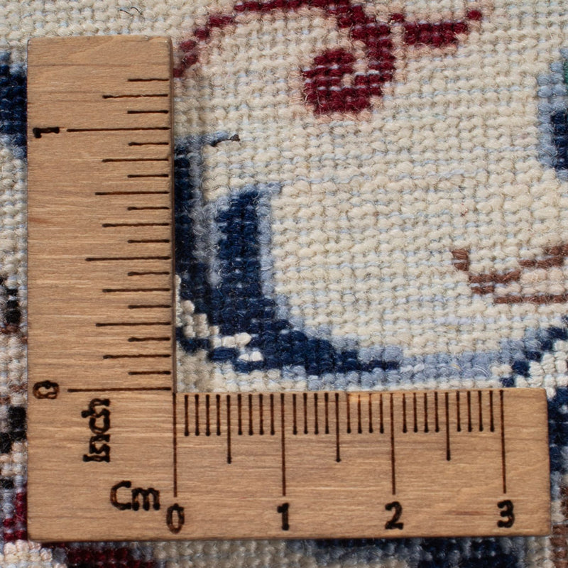 Tapis persan - Nain - Premium - 298 x 195 cm - bleu foncé