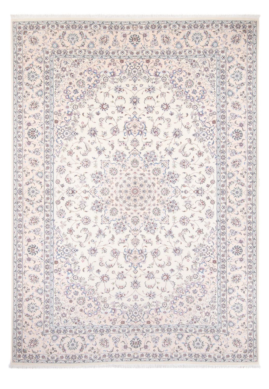 Tapis persan - Nain - Premium - 300 x 207 cm - crème