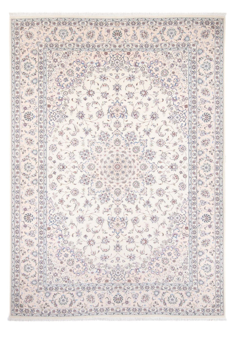 Tapis persan - Nain - Premium - 300 x 207 cm - crème