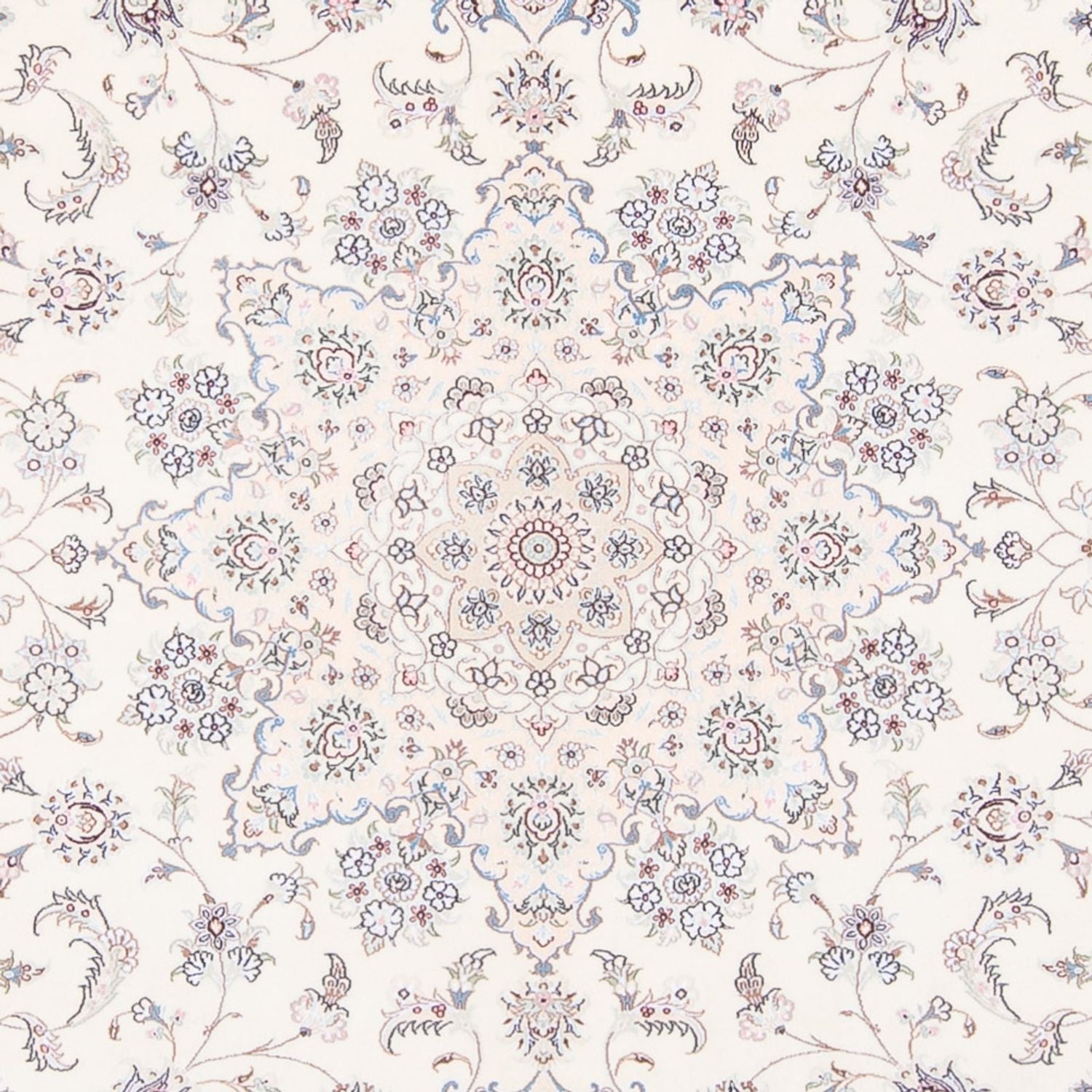 Tapis persan - Nain - Premium - 300 x 207 cm - crème