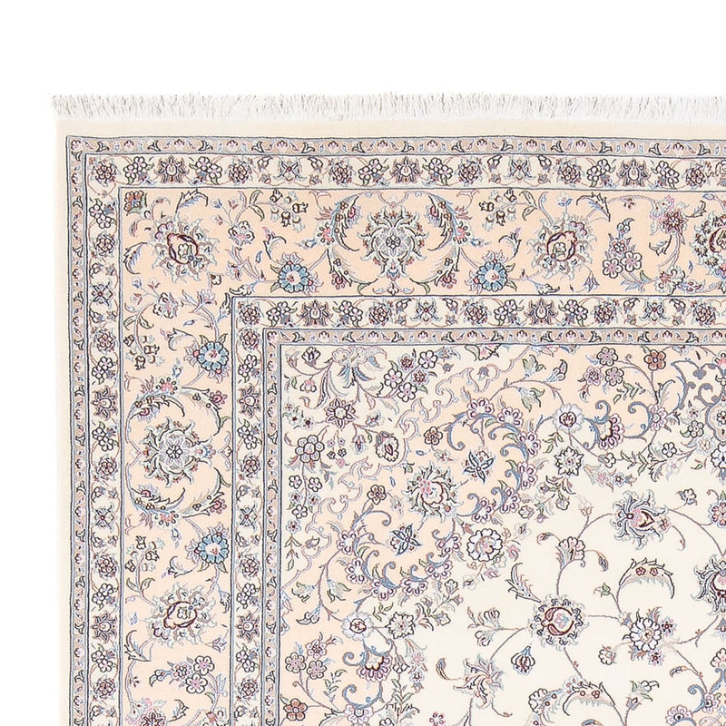Tapis persan - Nain - Premium - 302 x 200 cm - crème