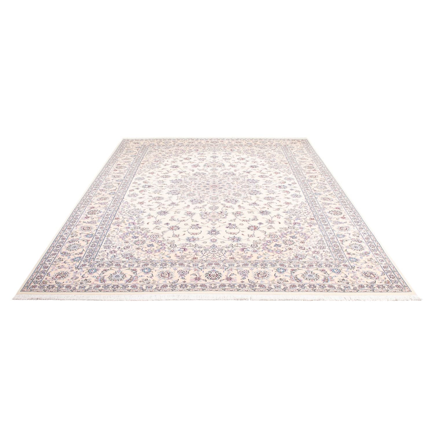 Tapis persan - Nain - Premium - 302 x 200 cm - crème