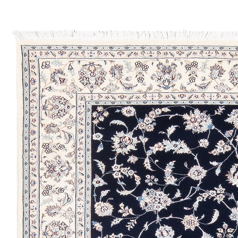 Tapis persan - Nain - Premium - 203 x 151 cm - bleu foncé