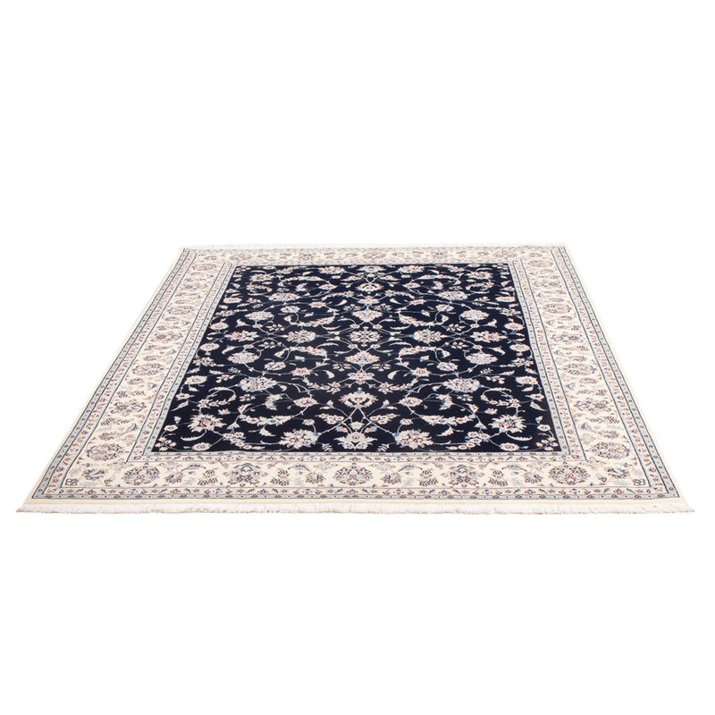 Tapis persan - Nain - Premium - 203 x 151 cm - bleu foncé