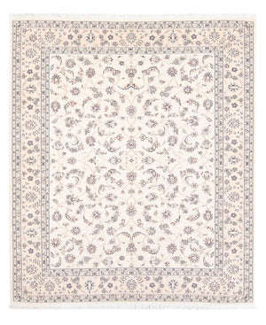 Tapis persan - Nain - Premium - 198 x 150 cm - crème