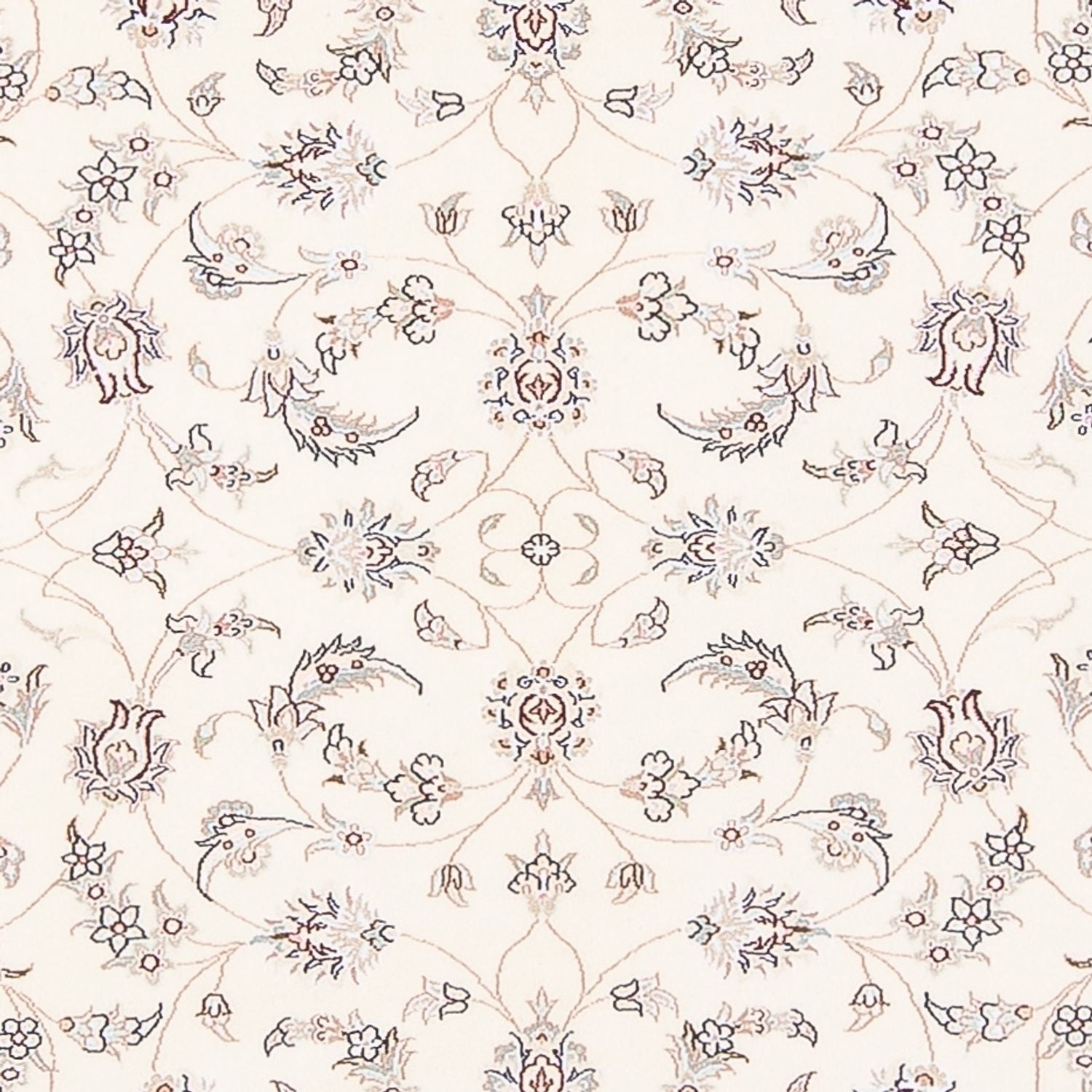 Tapis persan - Nain - Premium - 198 x 150 cm - crème