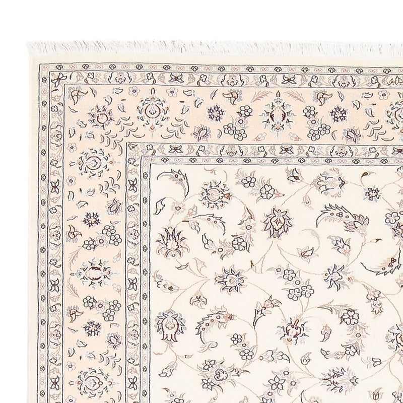 Tapis persan - Nain - Premium - 198 x 150 cm - crème