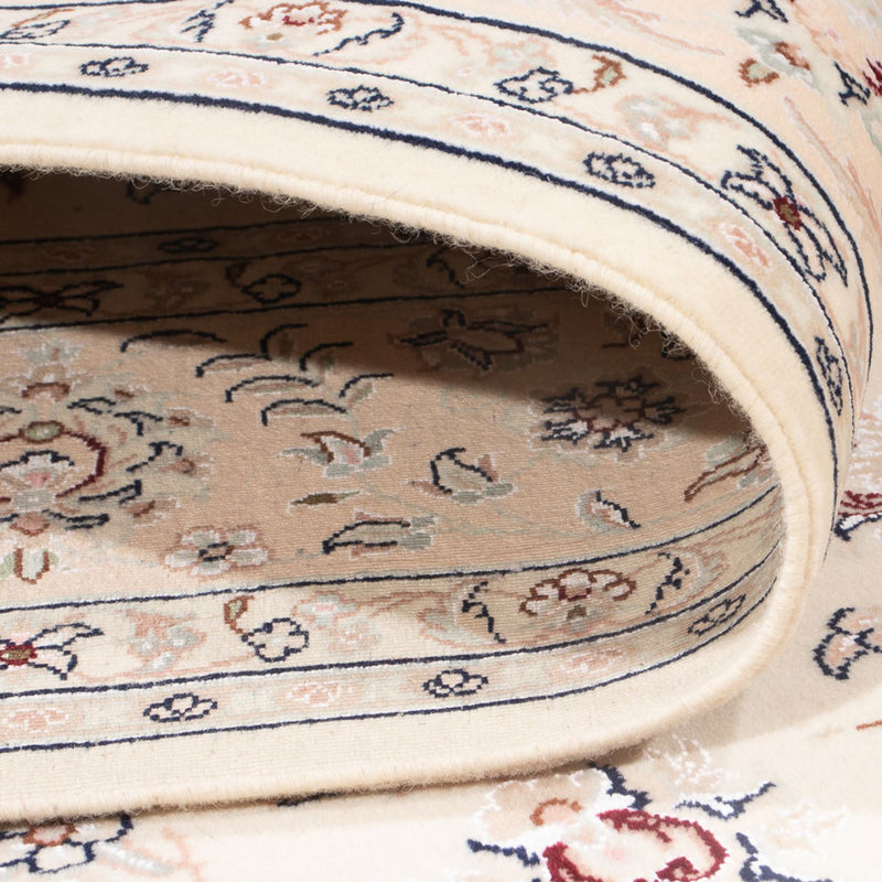 Tapis persan - Nain - Premium - 198 x 150 cm - crème