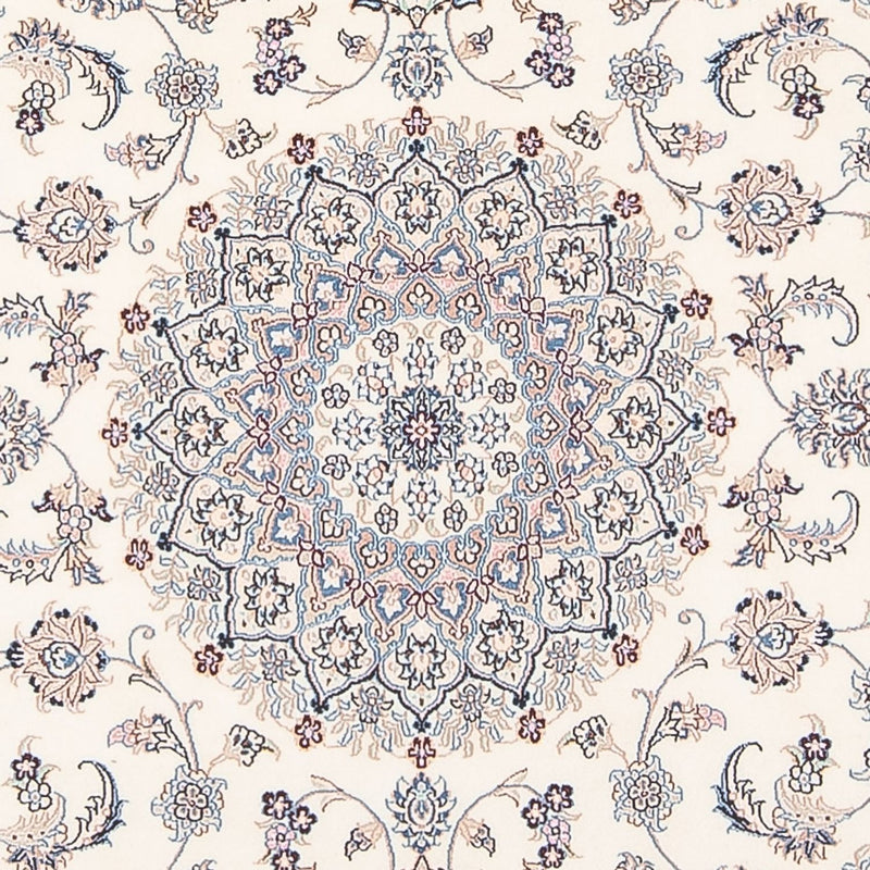 Tapis persan - Nain - Premium - 205 x 135 cm - crème