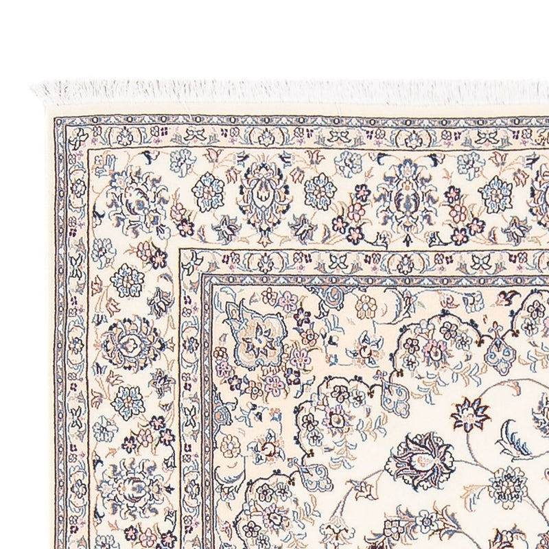 Tapis persan - Nain - Premium - 205 x 135 cm - crème