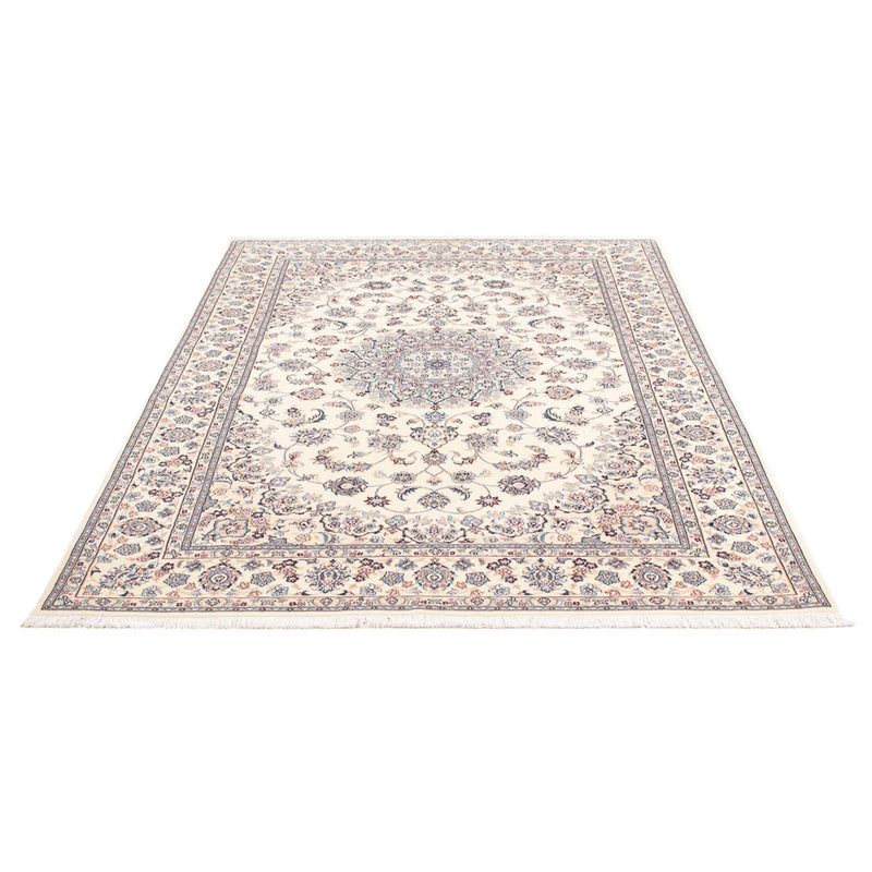 Tapis persan - Nain - Premium - 205 x 135 cm - crème