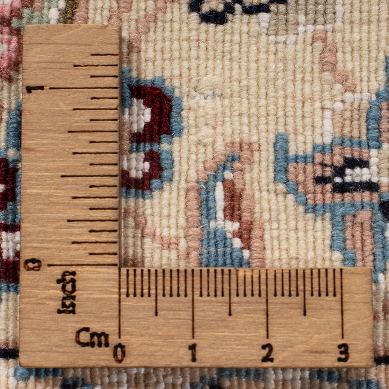 Tapis persan - Nain - Premium - 205 x 135 cm - crème