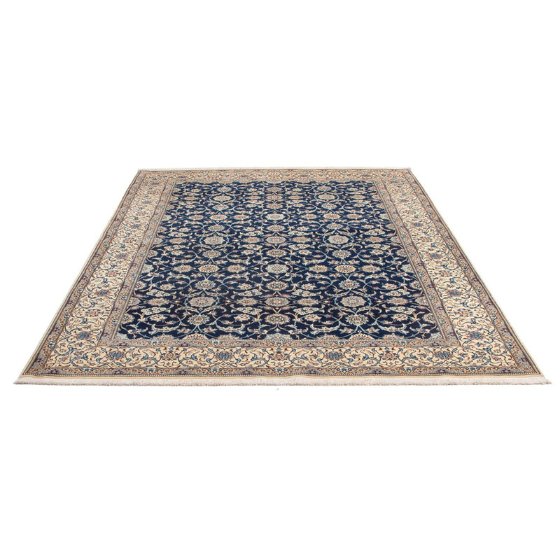 Tapis persan - Nain - Premium - 240 x 165 cm - bleu foncé