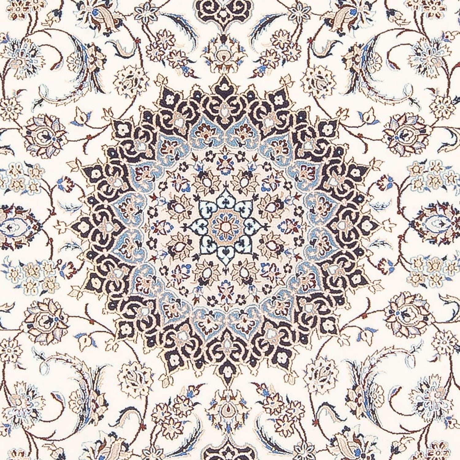 Tapis persan - Nain - Premium - 235 x 152 cm - crème