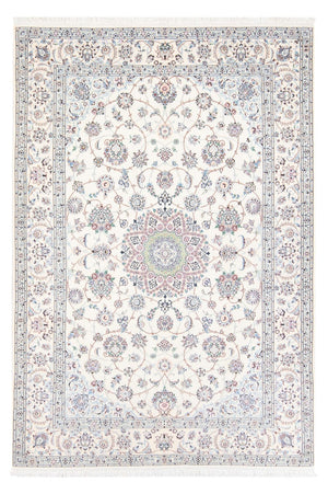 Tapis persan - Nain - Premium - 240 x 155 cm - crème
