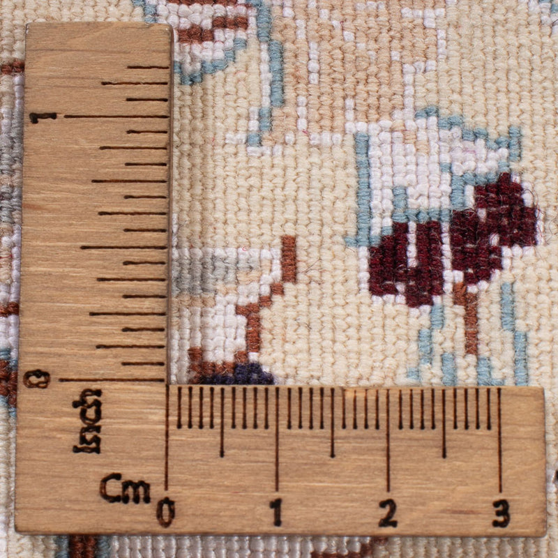 Tapis persan - Nain - Premium - 240 x 155 cm - crème