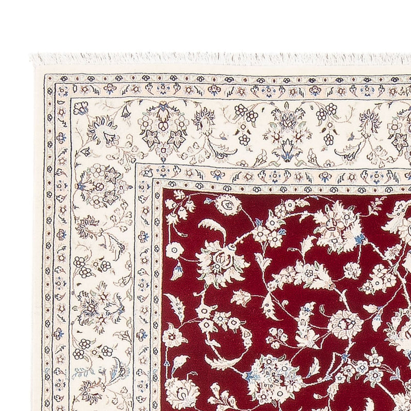 Tapis persan - Nain - Premium - 195 x 155 cm - rouge