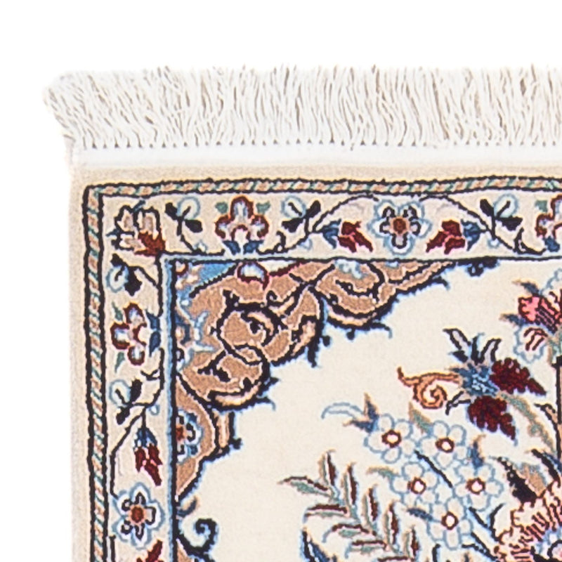 Tapis de couloir Tapis persan - Nain - Premium - 204 x 50 cm - crème