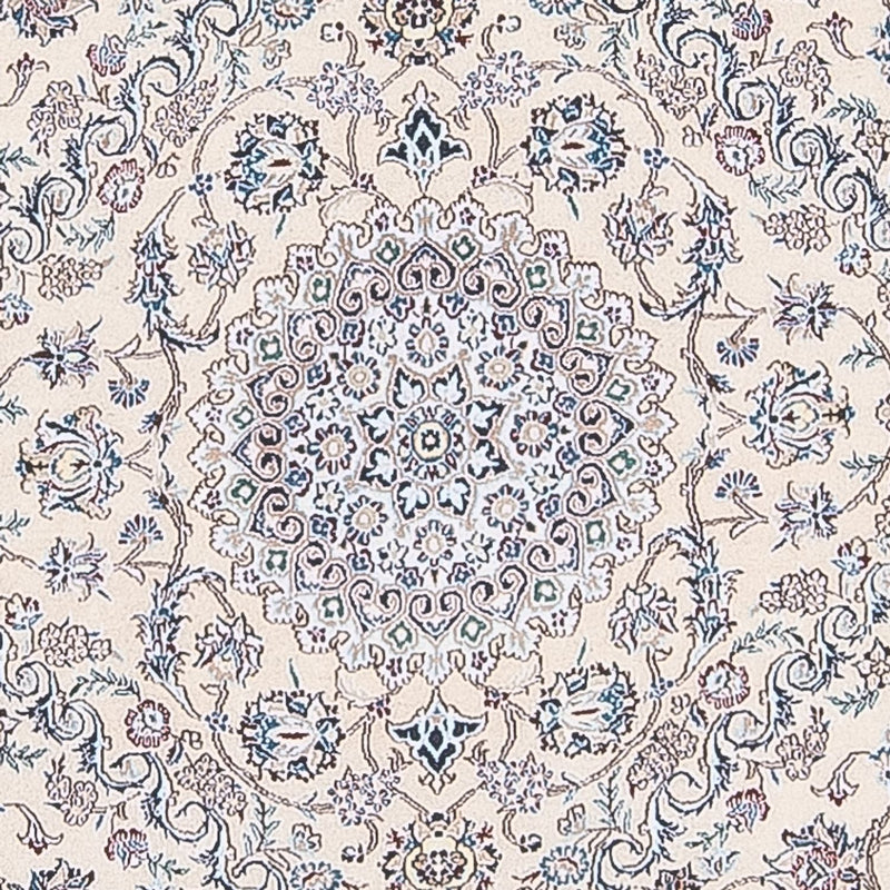 Tapis de couloir Tapis persan - Nain - Premium - 315 x 91 cm - gris