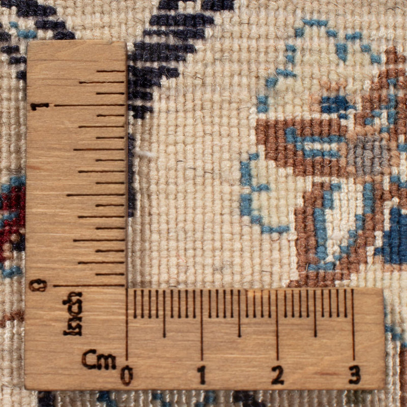 Tapis persan - Nain - Premium - 202 x 129 cm - bleu foncé