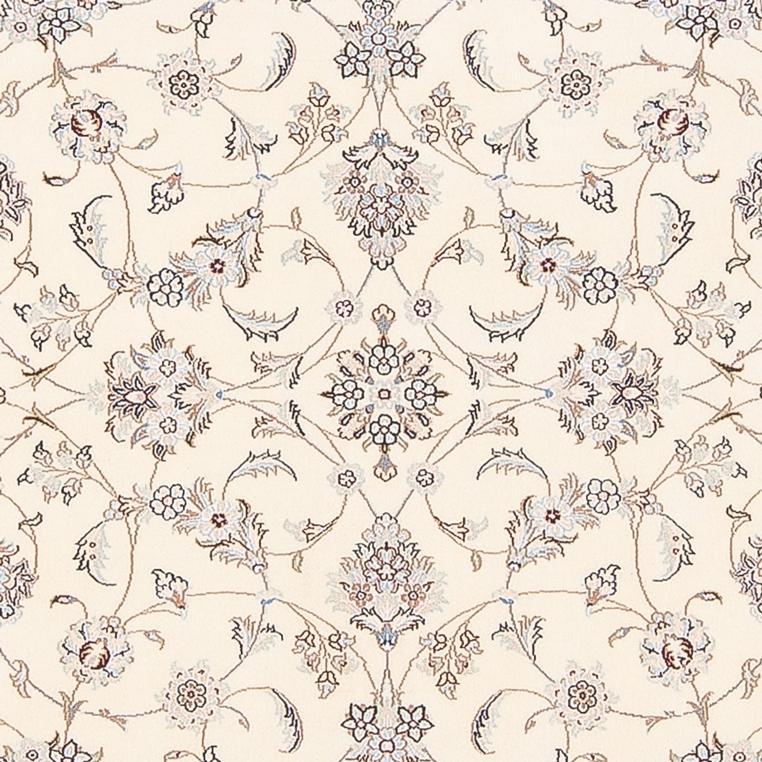 Tapis persan - Nain - Premium - 198 x 150 cm - crème