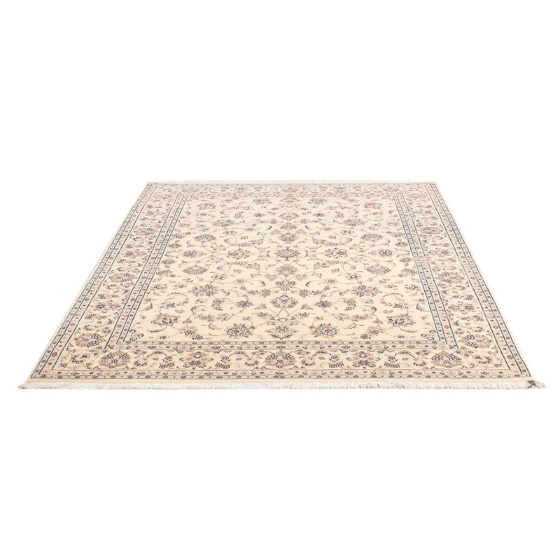 Tapis persan - Nain - Premium - 198 x 150 cm - crème