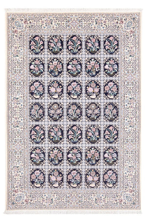 Tapis persan - Nain - Premium - 220 x 148 cm - bleu foncé