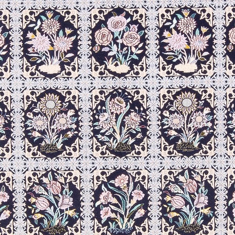 Tapis persan - Nain - Premium - 220 x 148 cm - bleu foncé
