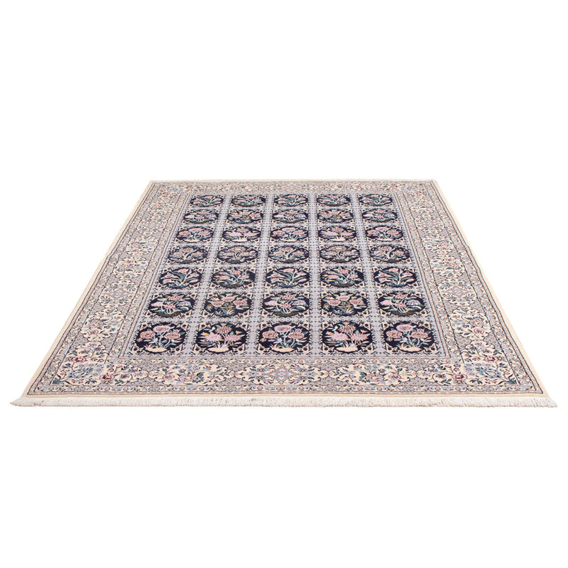 Tapis persan - Nain - Premium - 220 x 148 cm - bleu foncé