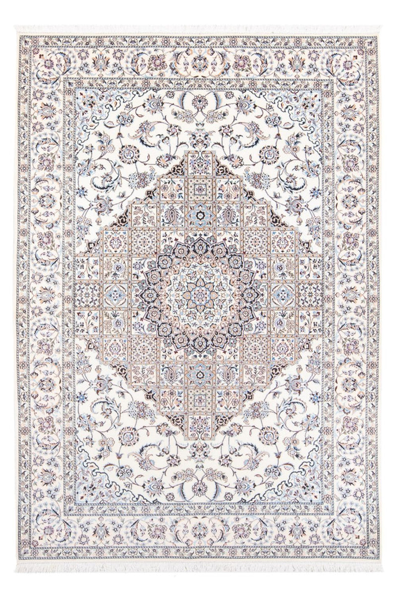 Tapis persan - Nain - Premium - 230 x 152 cm - crème