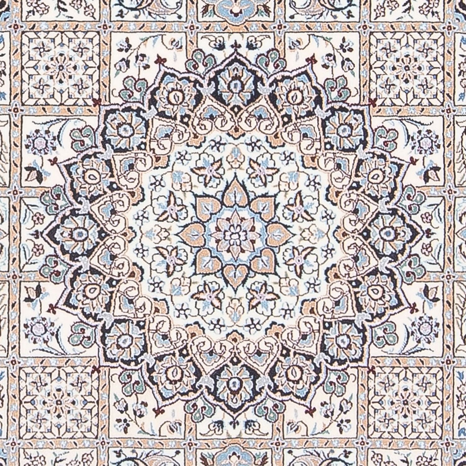 Tapis persan - Nain - Premium - 230 x 152 cm - crème