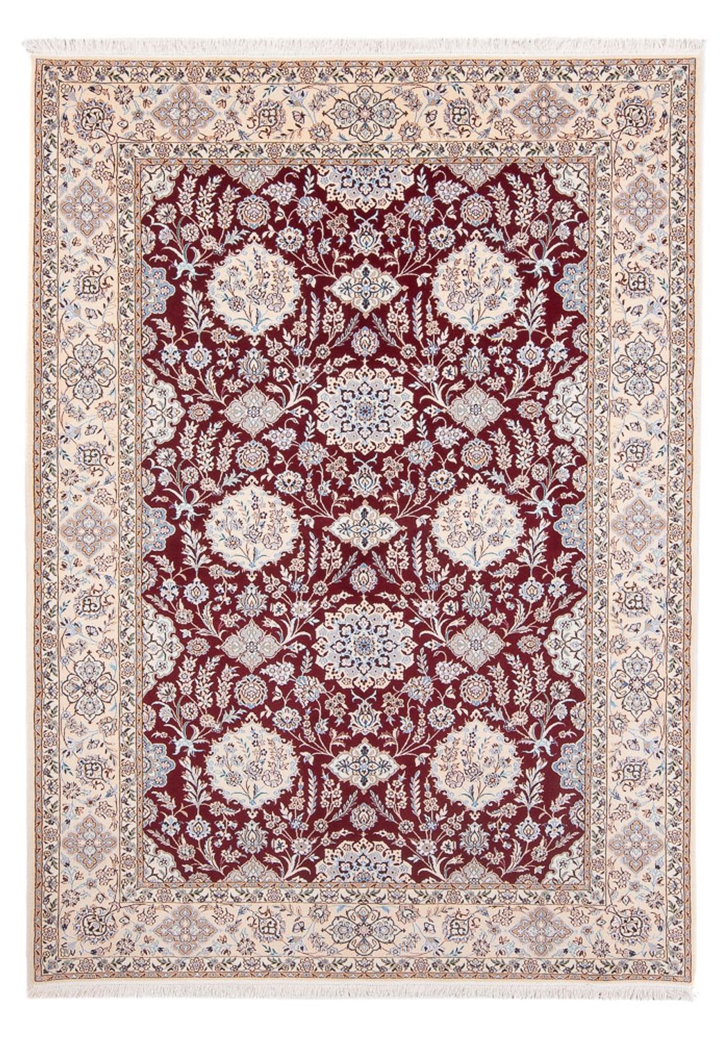 Tapis persan - Nain - Premium - 229 x 153 cm - rouge
