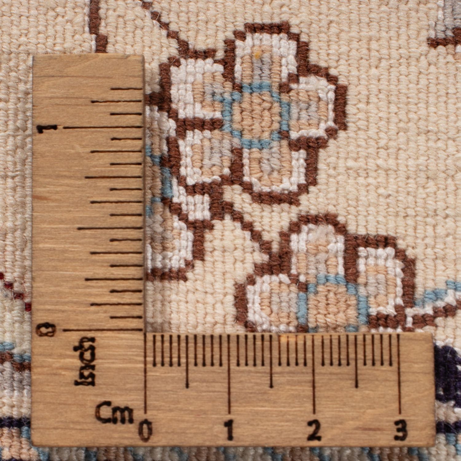 Tapis persan - Nain - Premium - 198 x 131 cm - bleu