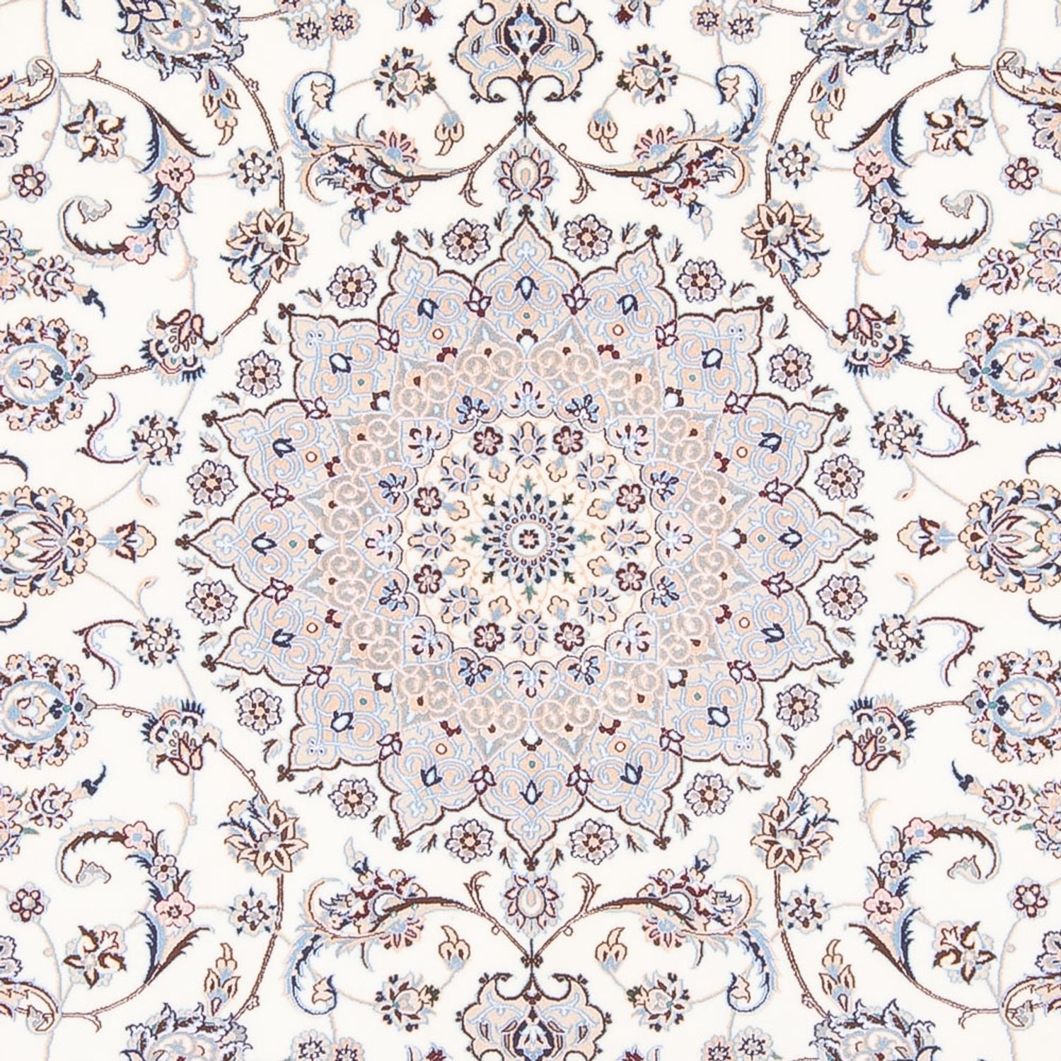 Tapis persan - Nain - Premium - 308 x 210 cm - crème