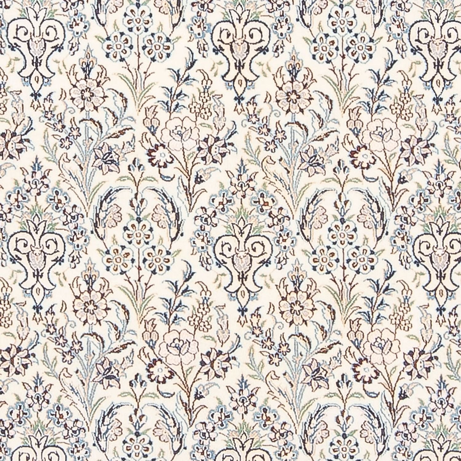 Tapis persan - Nain - Premium - 214 x 135 cm - crème