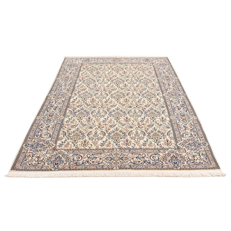 Tapis persan - Nain - Premium - 214 x 135 cm - crème